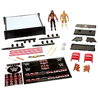 WWE Coffret Main Event Mayhem de la série Main Event 10 accessoires