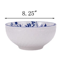 Mainstays 8.25" Pad printed big bowl, Pad printed with stoneware