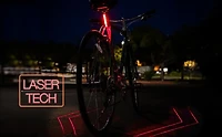 Bell Sports Meteor 500 lane laser light, USB-C Rechargeable