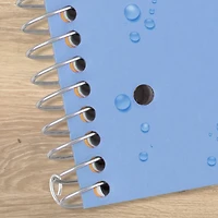 Five Star® 1 Subject 200pg Quad Notebook, Blue