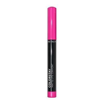 Revlon ColorStay Matte Lite Crayon Lightweight Lipstick, 0.049 oz