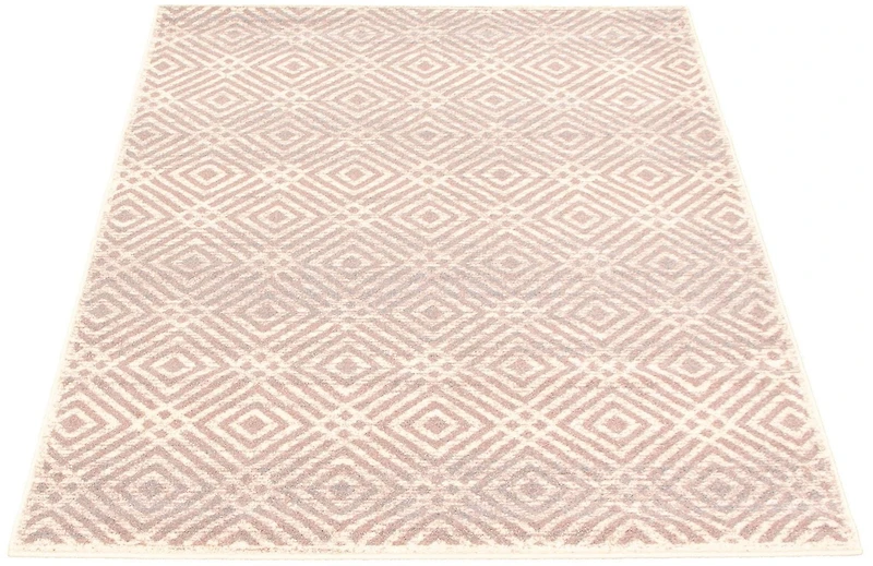 ECARPET Area Rug for Living Room, Geometric Indoor Carpet Ember Collection