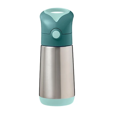 b.box - 12 oz Insulated Water Bottle: Keeps Drinks Cold up to 8 Hours, Warm up to 6 Hours. Double Wall Stainless Steel Bottle.