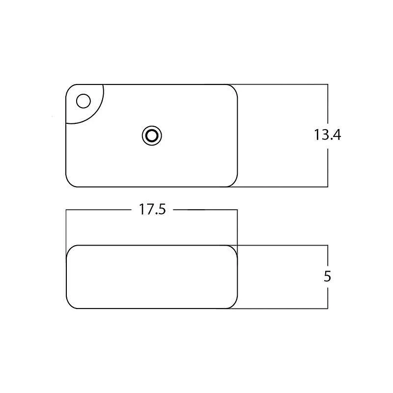 American Imaginations 17.5-in. W Above Counter White Bathroom Vessel Sink For 1 Hole Left Drilling AI-28199