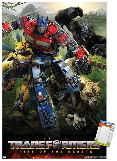 Transformers: Rise of the Beasts - Big 4 Wall Poster