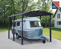 CANOPIA par PALRAM Alpine 12 pi x 17 pi - Gris - Abri pour VR, abri d'auto et bateau