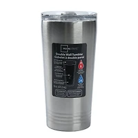 Gobelet à double paroi en acier inoxydable Mainstays de 473 ml