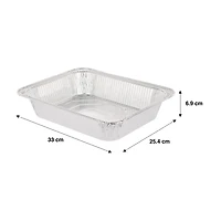 Expert Grill Large Foil Grilling Trays 4 Pack