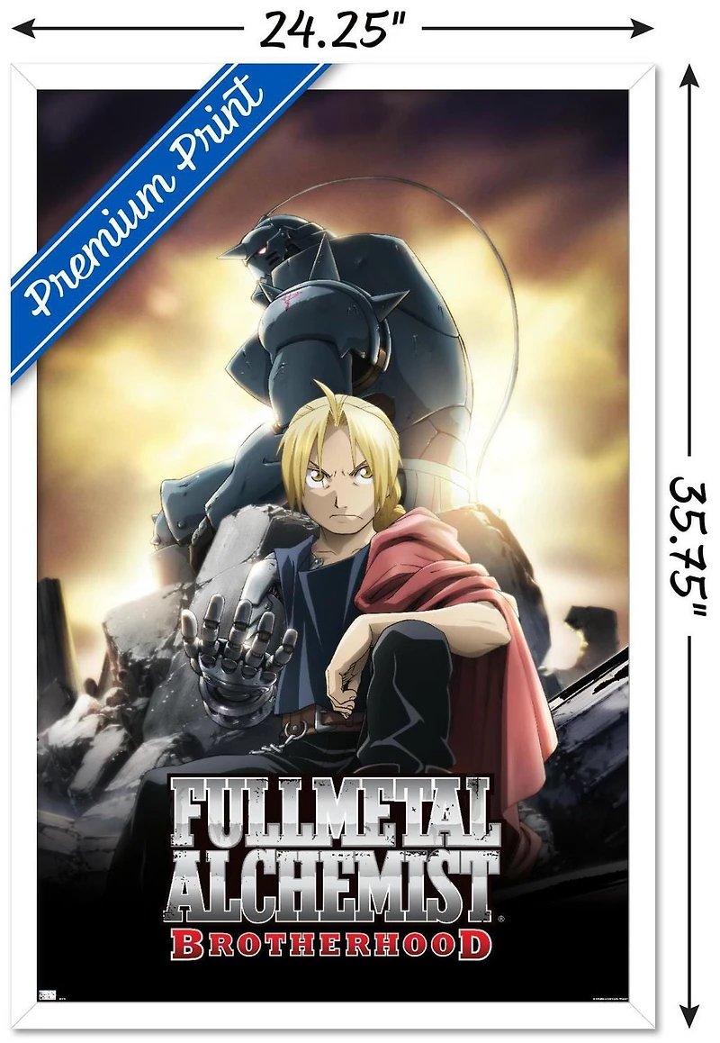 Fullmetal Alchemist: Brotherhood - Key Art 1 Wall Poster