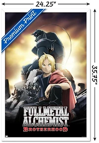 Fullmetal Alchemist: Brotherhood - Key Art 1 Wall Poster