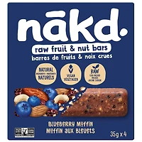 Nakd Blueberry Muffin Multipack, Gluten-free snack bars