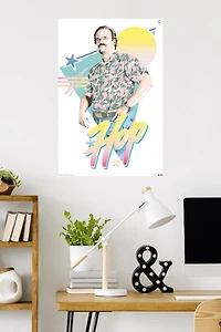 Netflix Stranger Things: Season 3 - Hop Wall Poster, 22.375" x 34"