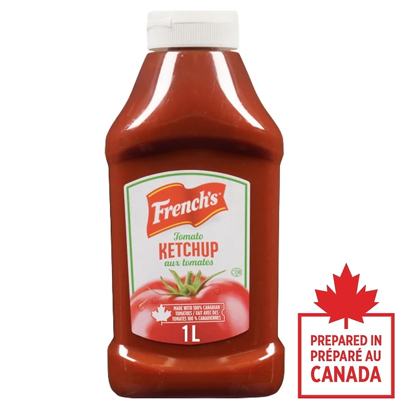 French's , Ketchup aux Tomates Canadien 100 %