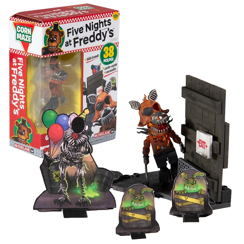 McFarlane - Five Nights at Freddy's - Ensemble de Construction Labyrinthe de Maïs