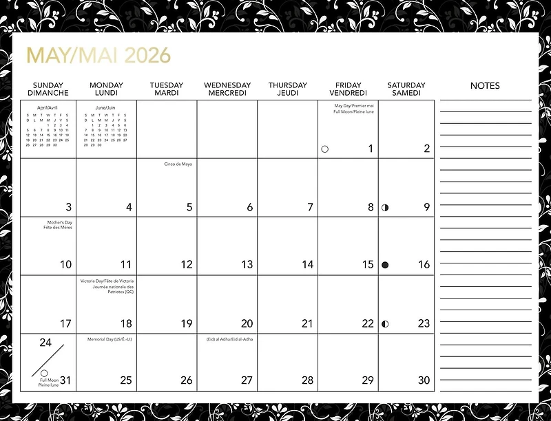 Mead® Family Planning Calendar 2026, Calendar