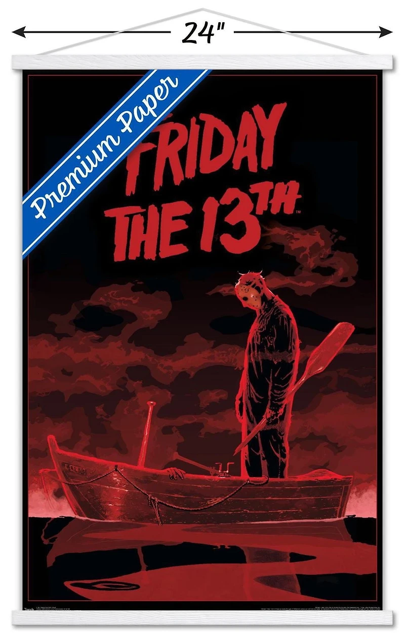 Friday The 13th - Boat Wall Poster
