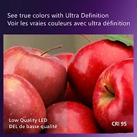 PHILIPS 8W 60W Ultra Definition A19 Bright White Dimmable LED Light Bulbs - 3 Pack, PHL LED 60W A19 BW 3