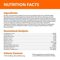 IAMS PROACTIVE HEALTH Healthy Senior Dry Cat Food with Chicken, 3.18kg Bag