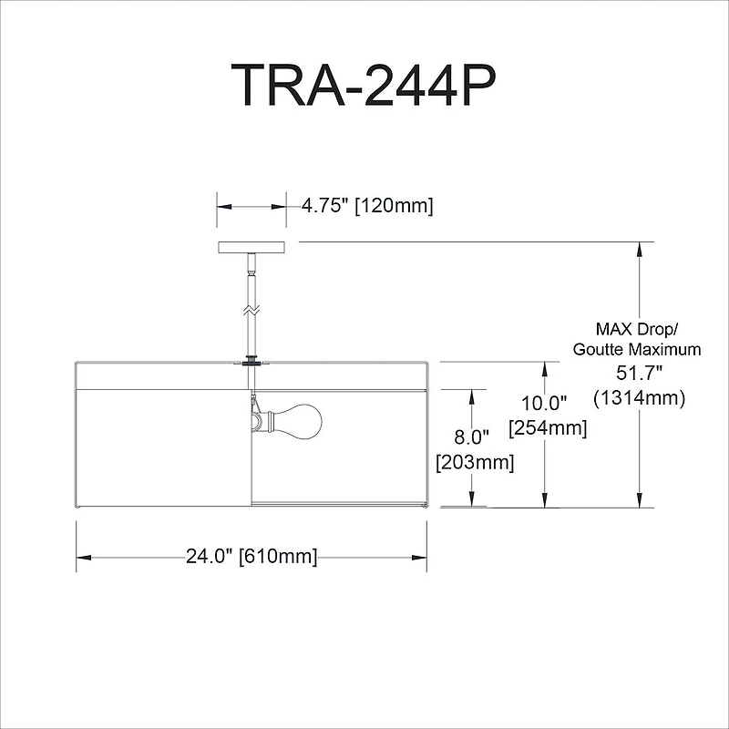 Trapezoid Pendant