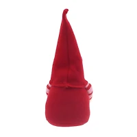 Façon de célébrer le gnome de tissu de la Saint-Valentin, rouge