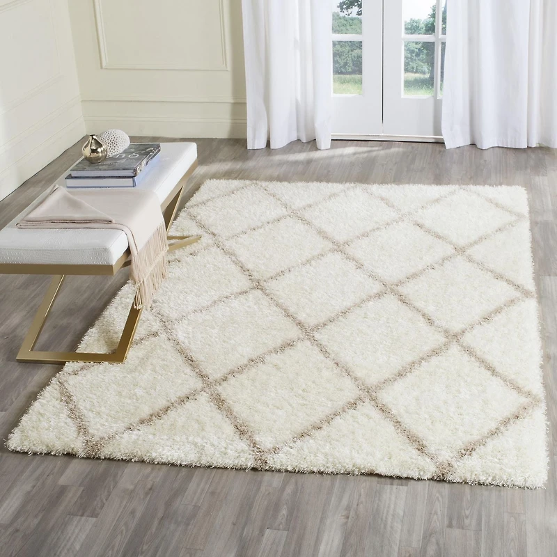 Safavieh Montreal Vesela Tapis Géométrique Shag