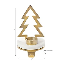 Christmas Tree With Tealight Stocking Holder