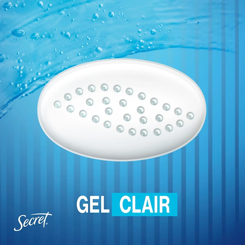 Secret Outlast Sweat & Odor Clear Gel Women's Antiperspirant Deodorant, Unscented