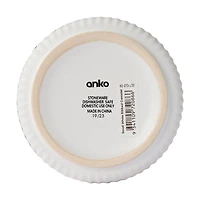 Petite boîte nervurée blanche Anko Petite boîte