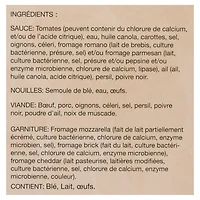 Lasagne Roman avec sauce à la viande et une mélange de quatre fromages 2,27 kg