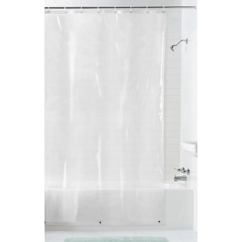 Doublure de rideau de douche en PEVA antimoisissure doux surdimmensionnée de Mainstays 183 cm x 213 cm