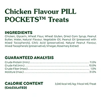 Gâteries pour chiens adultes GREENIES PILL POCKETS format pour comprimés saveur de poulet