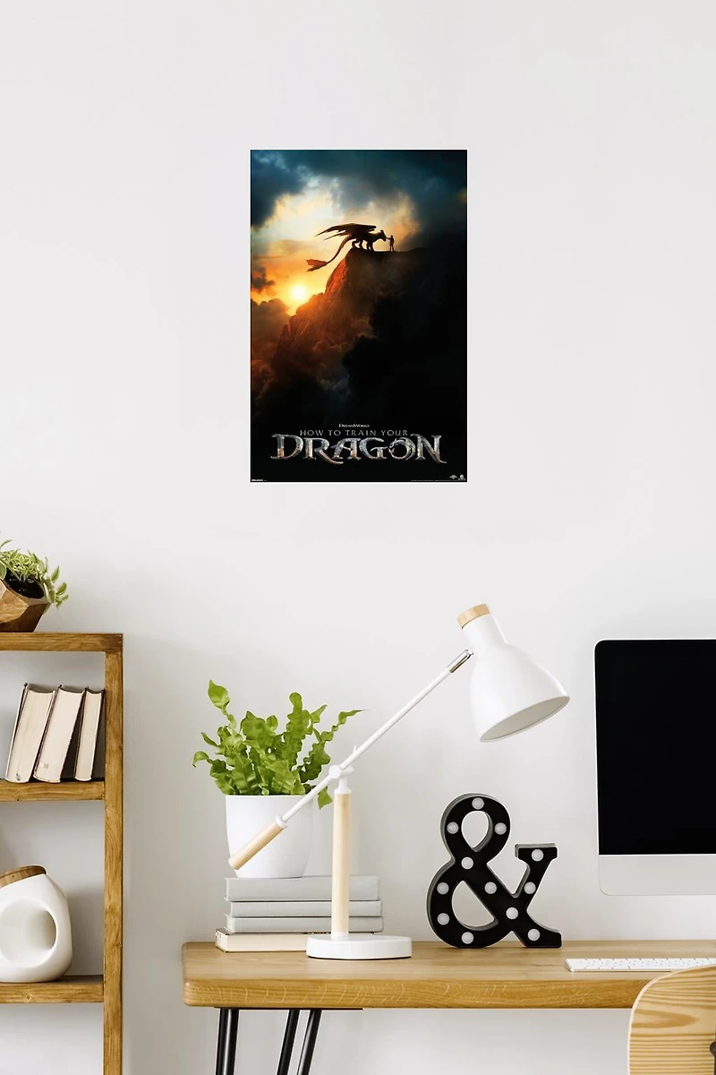 How To Train Your Dragon (2025) - Teaser One Sheet Wall Poster, 14.725" x 22.375"