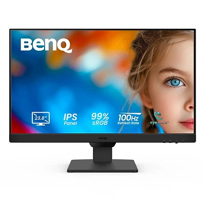 BenQ Productivity Monitor 24" IPS, 100HZ, 1920x1080, Gris foncé, GW2490