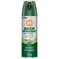 OFF! Deep Woods 25% Deet Insect Repellent Spray with Power Dry Formula, 113g