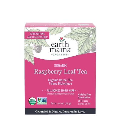 Earth Mama Organic Raspberry Leaf Tea, Organic Herbal Tea