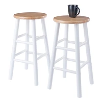 Ensemble de 2 tabourets de comptoir Huxton