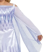 Child Girls Frozen 2 Snow Queen Elsa Classic Costume