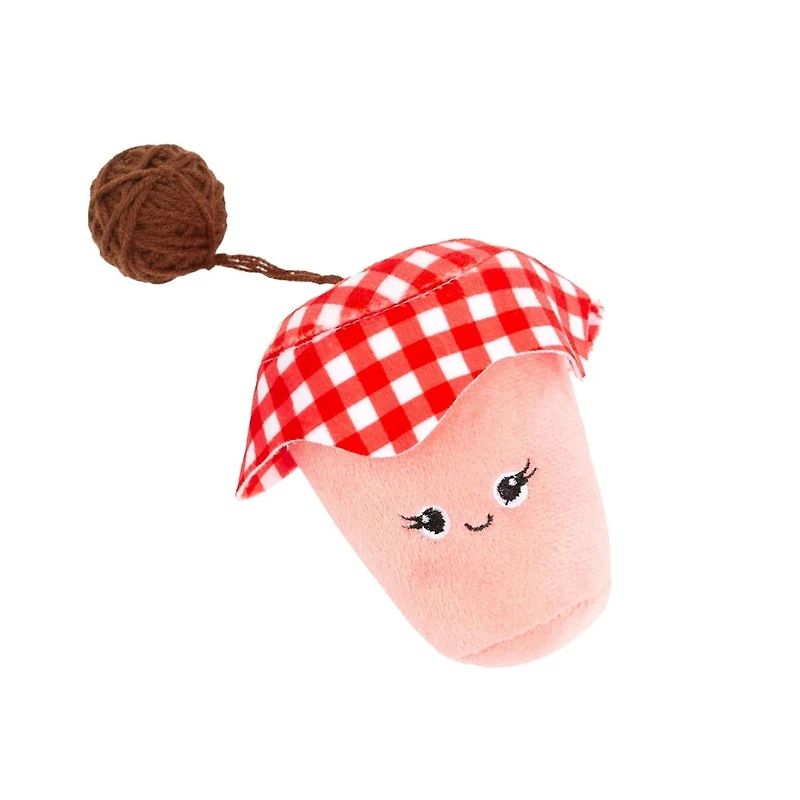 One Paw, Jouet pour Chat en Forme de Confiture, Interactif et Amusant