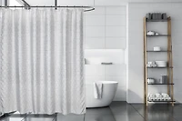 MODA AT HOME EVEREST RIDEAU DE DOUCHE GRIS