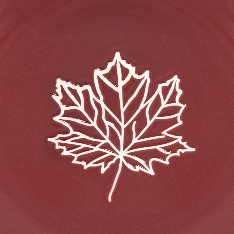 WAY TO CELEBRATE EMBOSSED STONEWARE SIDE PLATE
