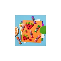 Bâtons de colle parfumés d'Elmer's, paquet varié, comprends bâtons de colle violette disparaissant, colle scolaire sûre et non toxique 12 pièces (6 g par pièce)