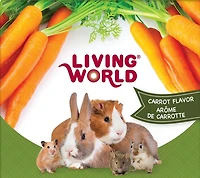 Régals Living World pour petits animaux, pastilles, arôme de carotte, 75 G 75 g (2.6 oz)arôme de carotte