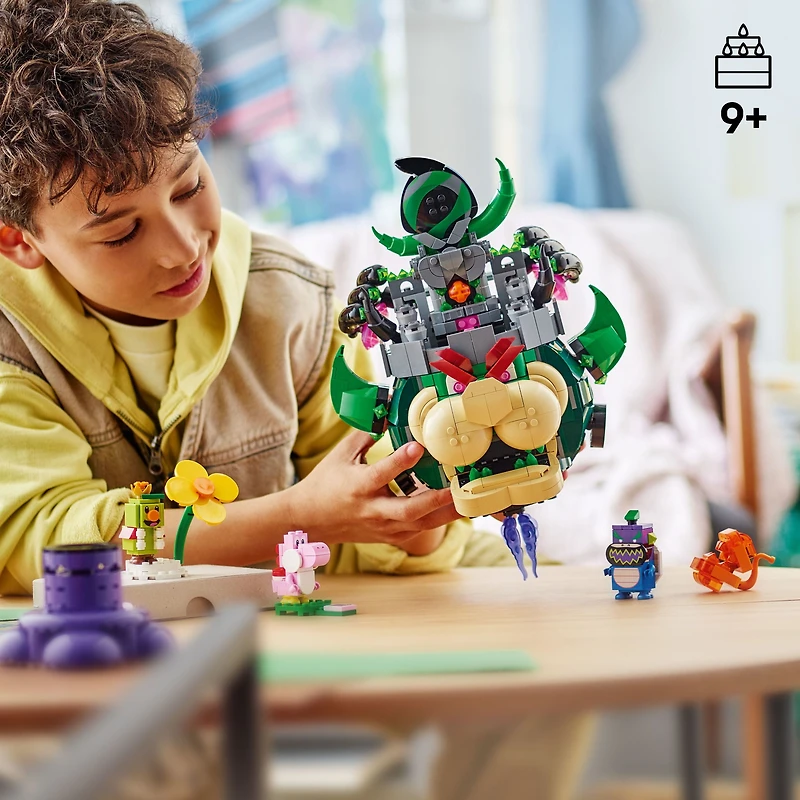 LEGO Super Mario Prince Florian et Fort Bowser, Jouet pour Jeux de Rôle 72042
