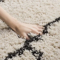 Safavieh Moroccan Fringe Lavern Tapis Géométrique Shag