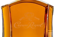 Crown Royal Whisky Decanter Set with 2 Drinking Glasses