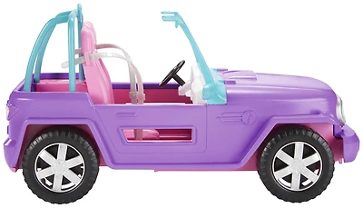 Véhicule tout-terrain Barbie avec roues qui tournent vraiment