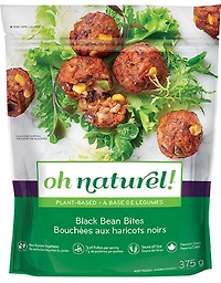 Bouchées aux haricots noirs Oh Naturel!