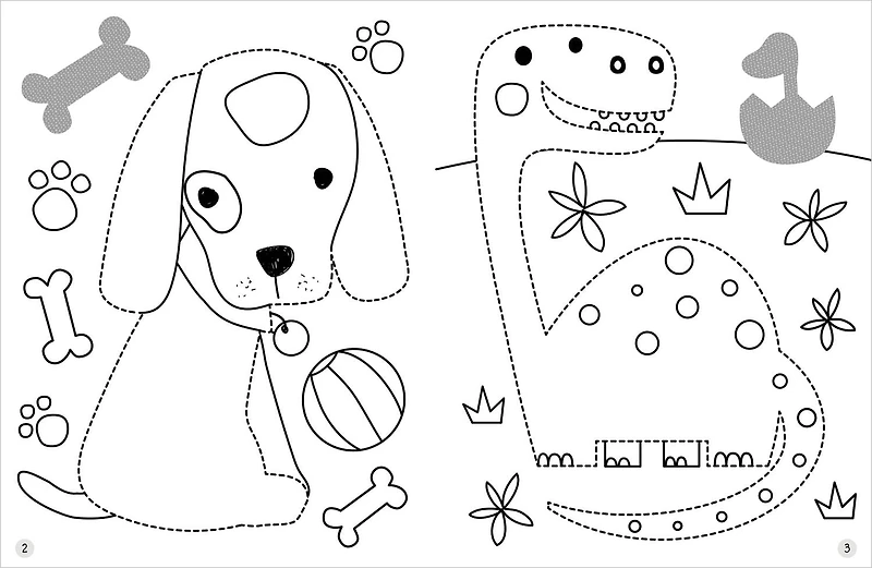 Playtime Colouring Trace & Draw