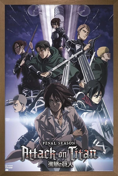 Attack on Titan: Season 4 - Key Visual 2 Wall Poster