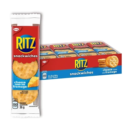 Craquelins Ritz Snackwich, Saveur De Fromage, 8 X 38 g 304 g